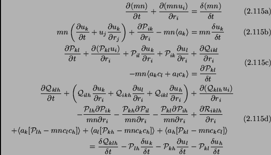 \begin{subequations}\begin{align}\frac{\partial (mn)}{\partial t} + \frac{\parti...
...cal{P}_{kl}\frac{\delta u_h}{\delta t} \end{split} \end{align}\end{subequations}